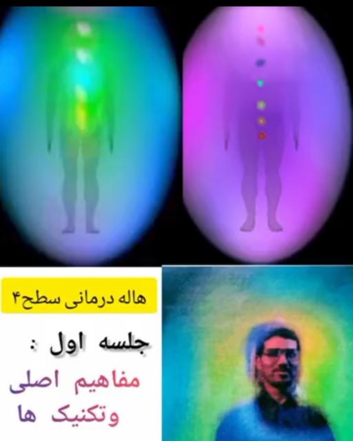 دوره تخصصی هاله شناسی شفاملک سطح 4(سطح فوق پیشرفته)