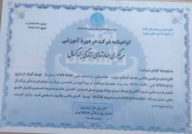 مدرک دانشگاهی 2