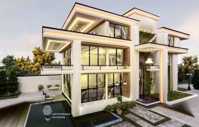 طراحی ویلا مدرن