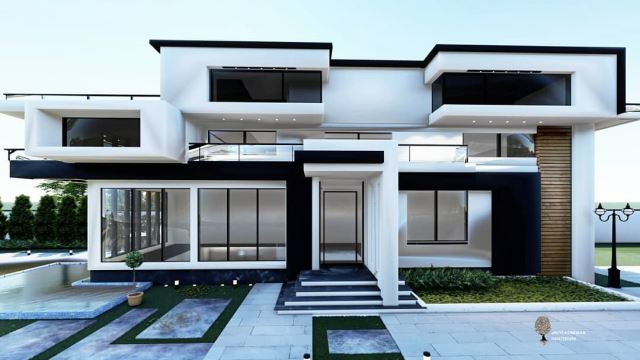 طراحی ویلا مدرن