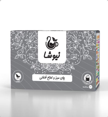 چای سبز و نعنا فلفلی