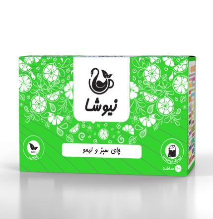 چای سبز و لیمو