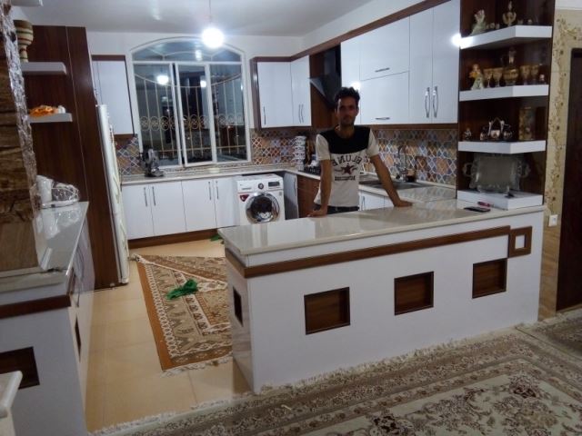 کابینت روکش ملامینه