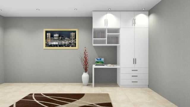 کمد دیواری درب لولایی