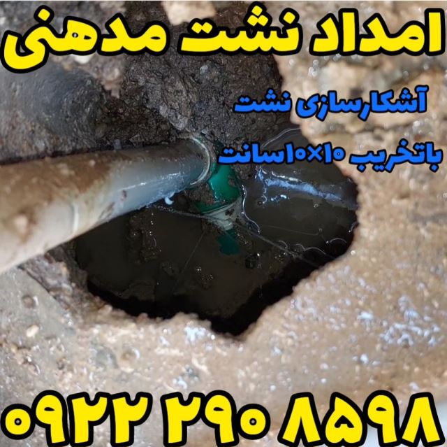 محل دقیق نشت