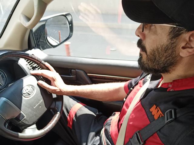 تست درایو در جاده قبل و بعد تنظیم فرمان