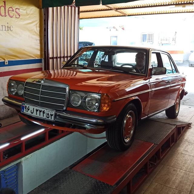 تنظیم فرمان مرسدس بنز کلاسیک در تنظیم فرمان مرسدس اصفهان