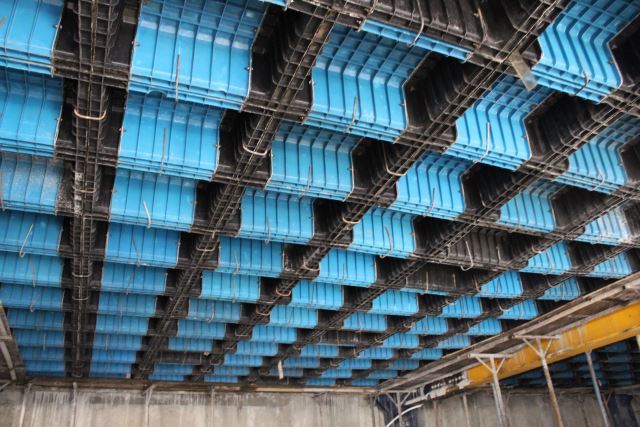 چیدمان و اتصالات قالب وافل مهانیت