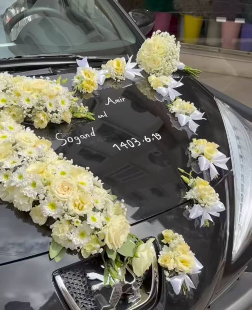 ماشین عروس در اصفهان