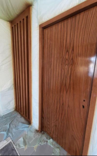 رنگ کاری چوب تلاش در اصفهان