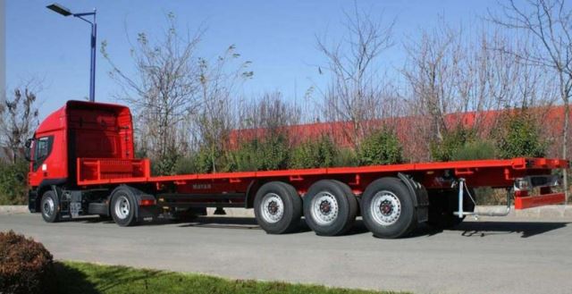 حمل با تریلی کفی در کرج