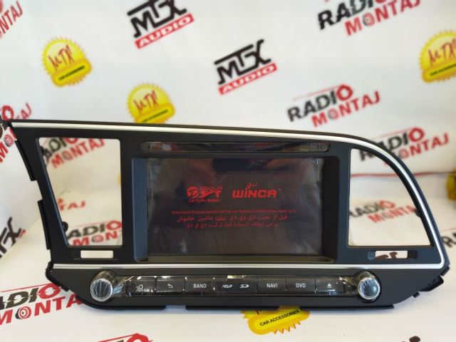 نصب مانیتور هیوندا النترا