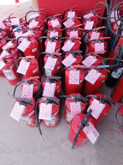 شارژ کپسول آتش نشانی در هرمزگان