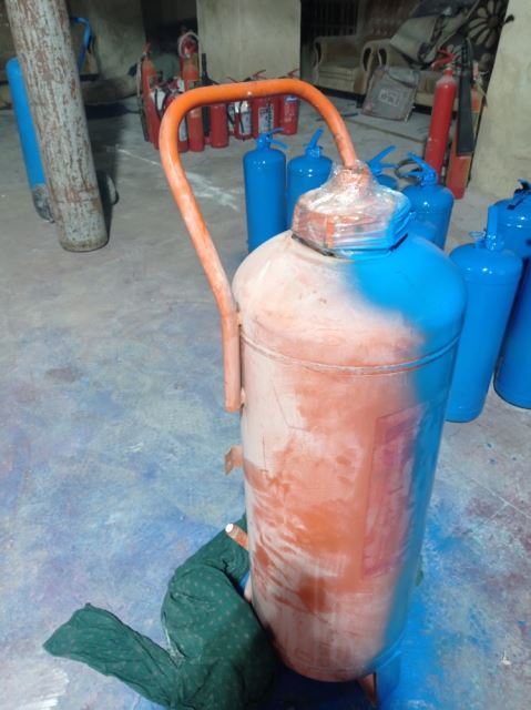 شارژ کپسول آتش نشانی در هرمزگان