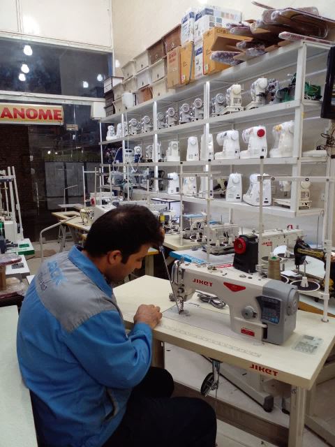 تعمیر انواع ماشینهای دوخت.