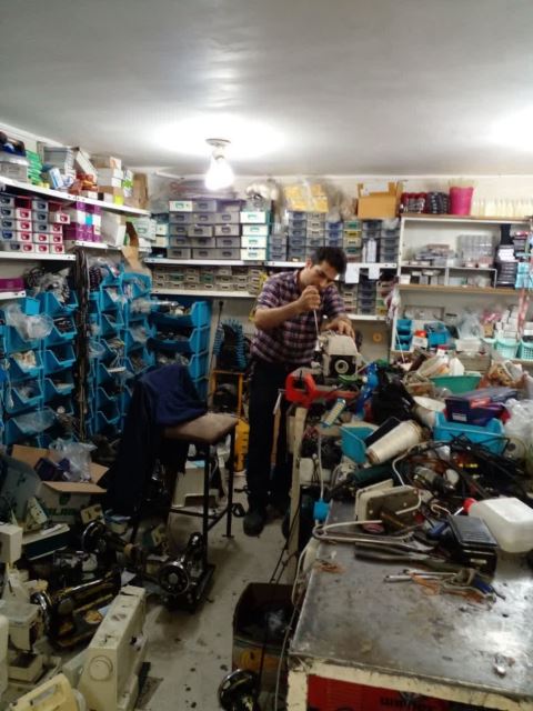 تعمیر انواع چرخهای خیاطی مدل جک.