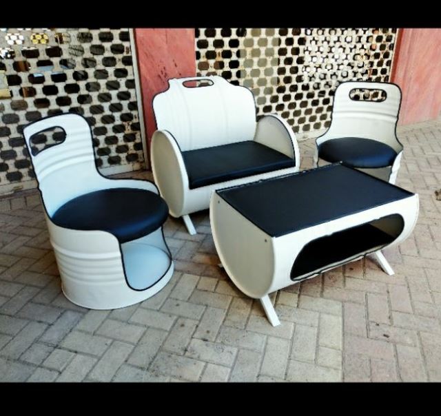 خرید مبل بشکه ست چهار نفره آراد