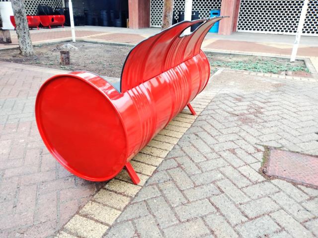 خرید مبل بشکه نیمکت سفارشی آراد