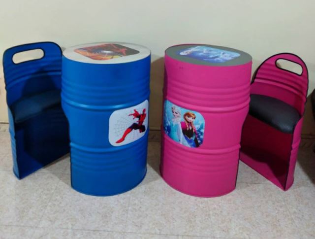 خرید مبل بشکه میز تحریر آراد