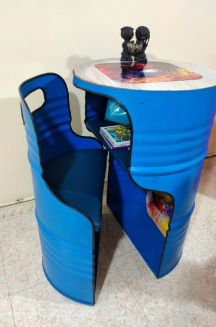 خرید مبل بشکه میز تحریر آراد