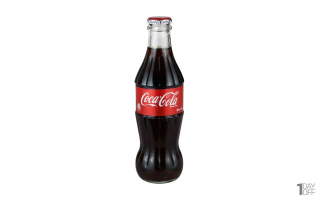 نوشابه کوکا شیشه