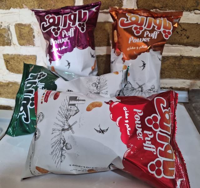 چیپس و پفک های سالم و طبیعی