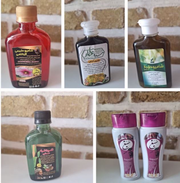 انواع شامپوهای گیاهی