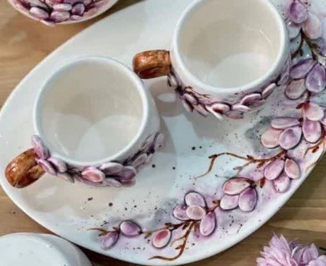 سینی و فنجان