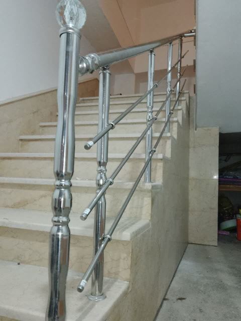 نرده استیل طرح دار