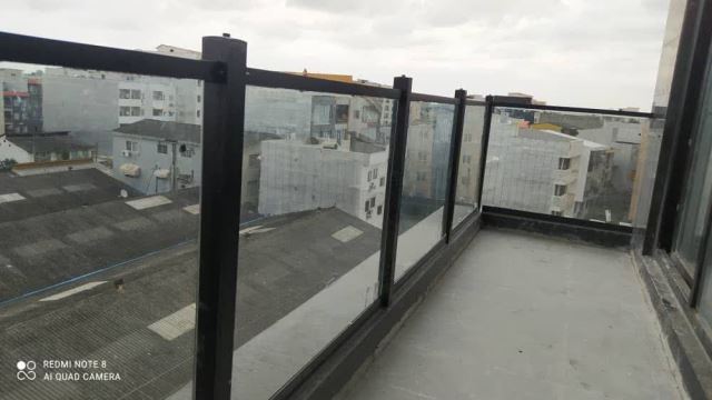 نرده شیشه لمینت 10 میل