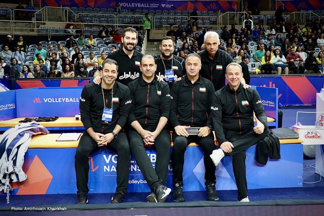 کادر فنی و پزشکی تیم ملی والیبال ایران
