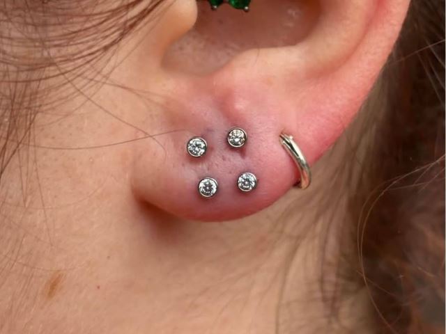 پیرسینگ نرمی گوش