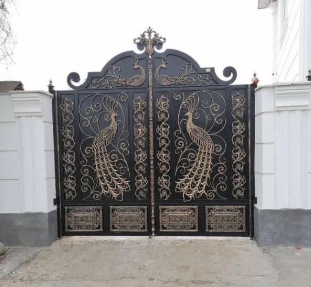 ساخت درب ویلایی فرفورژه