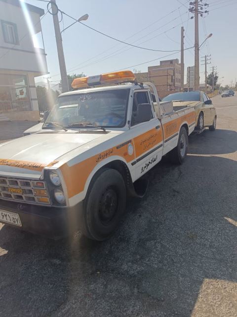 یدک کش اتوبان ساوه همدان