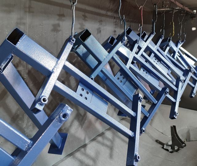 رنگ کوره ای الکترواستاتیک در رشت