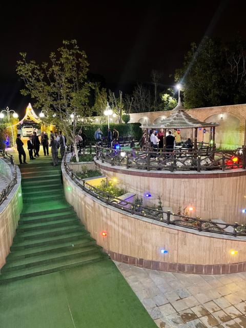 بهترین باغ تالار اصفهان