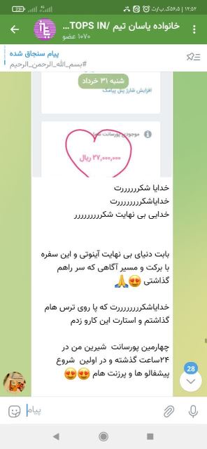 نمونه درآمدها