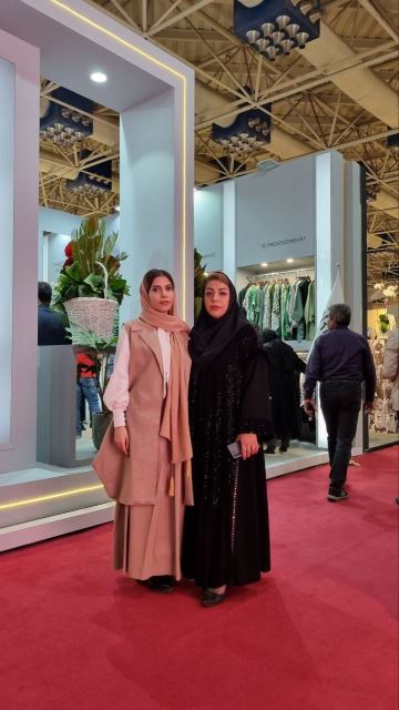 حضور در نمایشگاه پوشاک