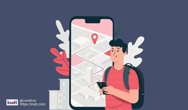 مسیریابی بر روی کارت ویزیت الکترونیکی کد EBC