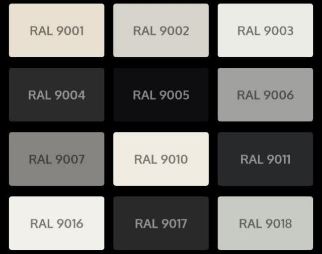 رال رنگ همراه شما *RAL9000* (کرم)