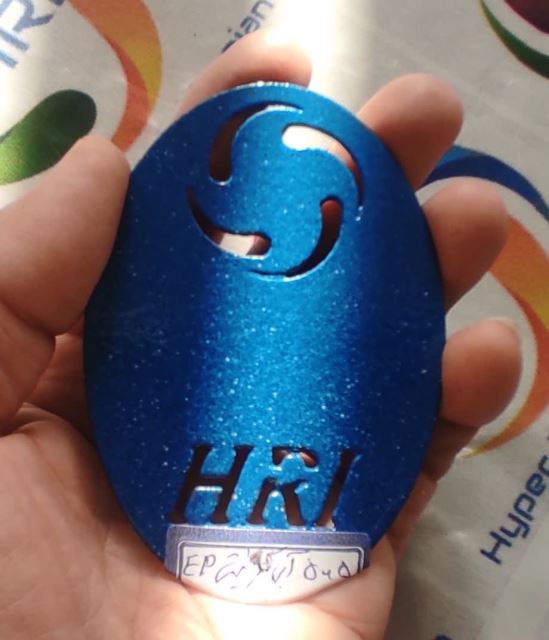 Epoxi polyester GERANITE BLUE 5018RAL