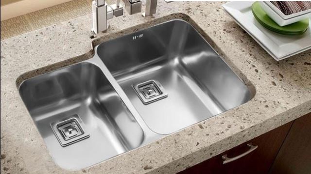 فروش انواع مختلف سینک ظرفشویی نحوه نصب سینک ظرفشویی زیر کار